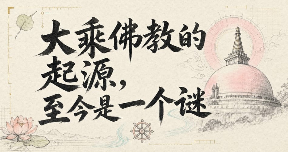 大乘佛教的起源，至今是一个谜。