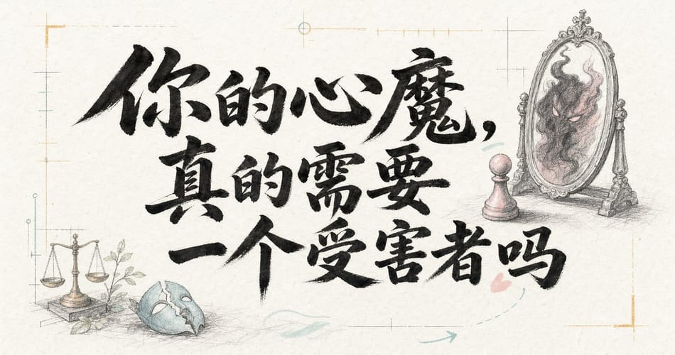 你的心魔，真的需要一个受害者吗？
