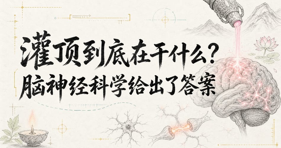 灌顶到底在干什么？脑神经科学给出了答案。