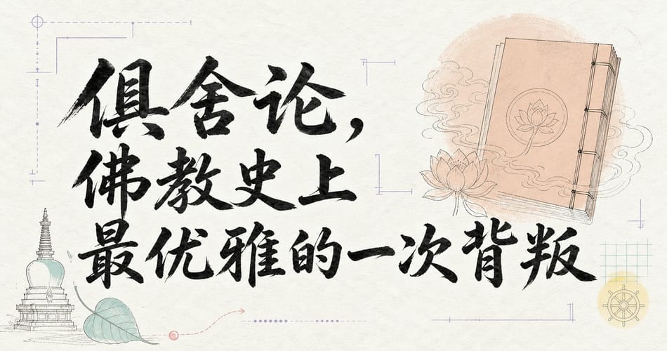 俱舍论，佛教史上最优雅的一次背叛。