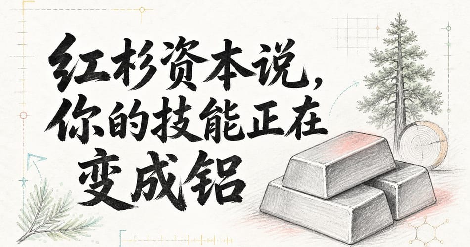 红杉资本说，你的技能正在变成铝。