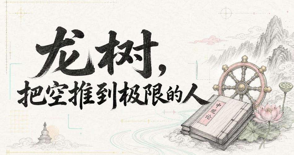 龙树，把空推到极限的人。
