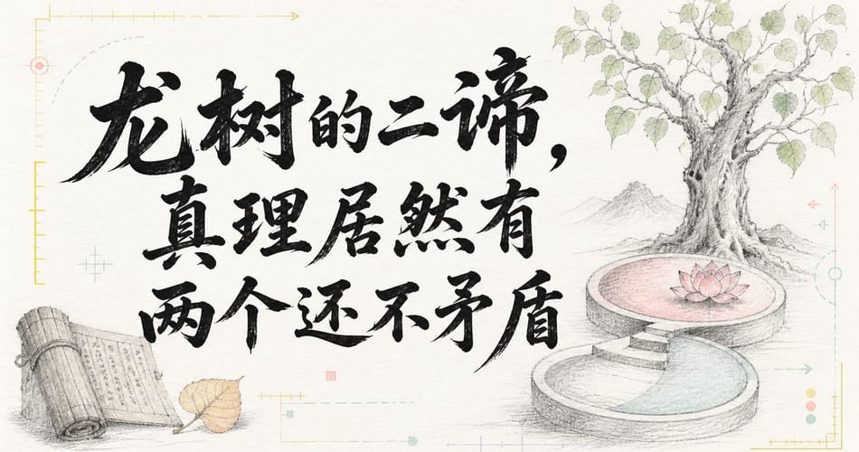 龙树的二谛，真理居然有两个还不矛盾？