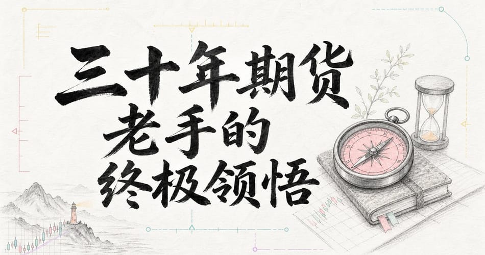 三十年期货老手的终极领悟。