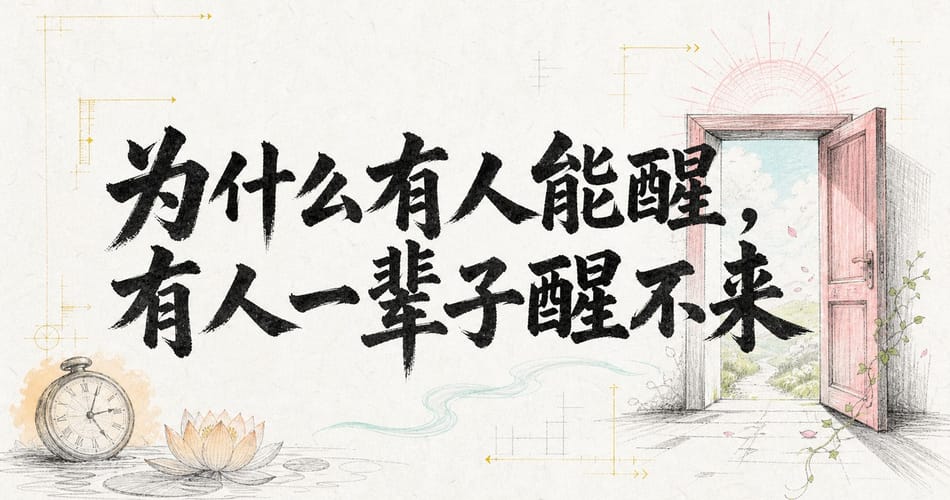 为什么有人能醒，有人一辈子醒不来？
