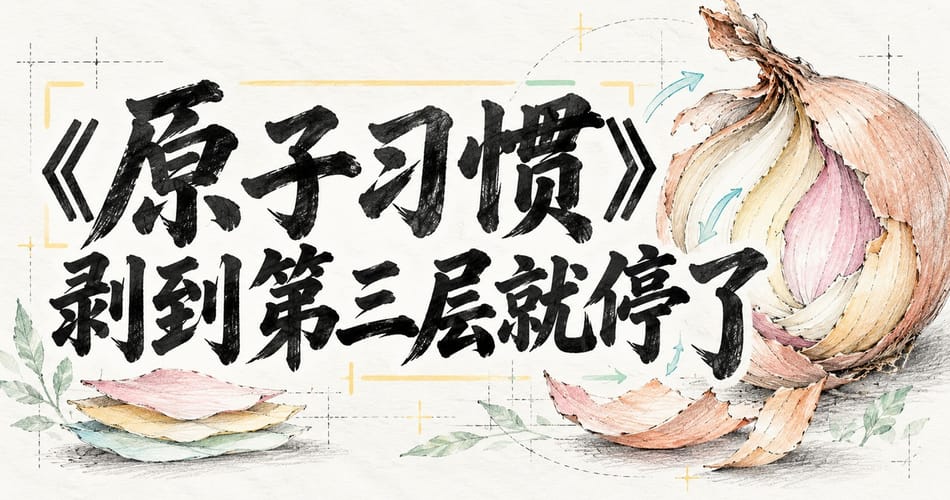 《原子习惯》剥到第三层就停了。