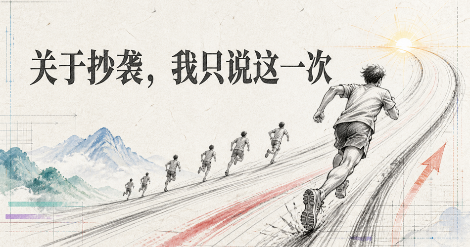 关于抄袭，我只说这一次