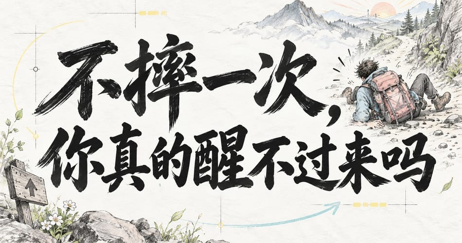 不摔一次，你真的醒不过来吗？