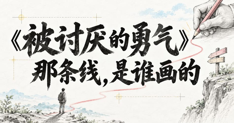 《被讨厌的勇气》那条线，是谁画的？