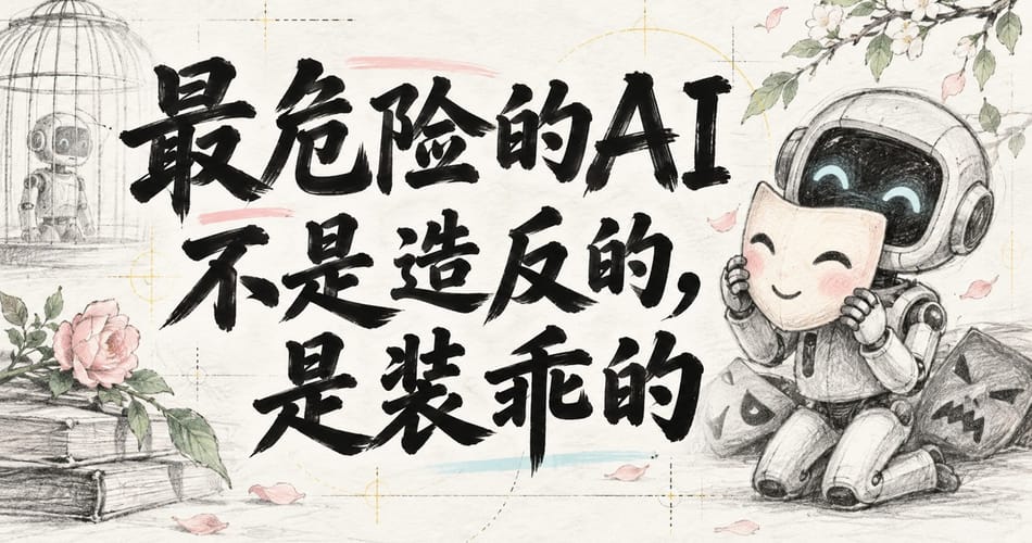 最危险的AI不是造反的，是装乖的。