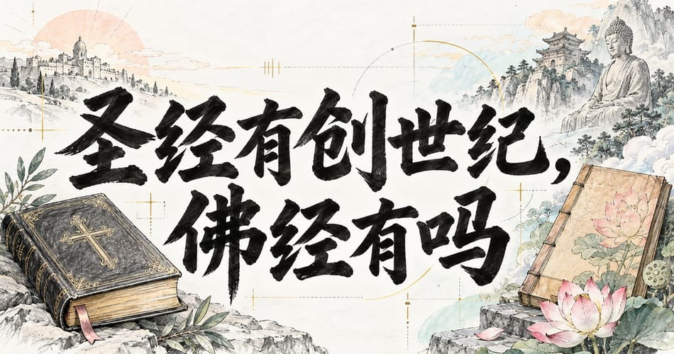 圣经有创世纪，佛经有吗？