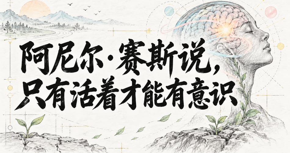 阿尼尔·赛斯说，只有活着才能有意识。