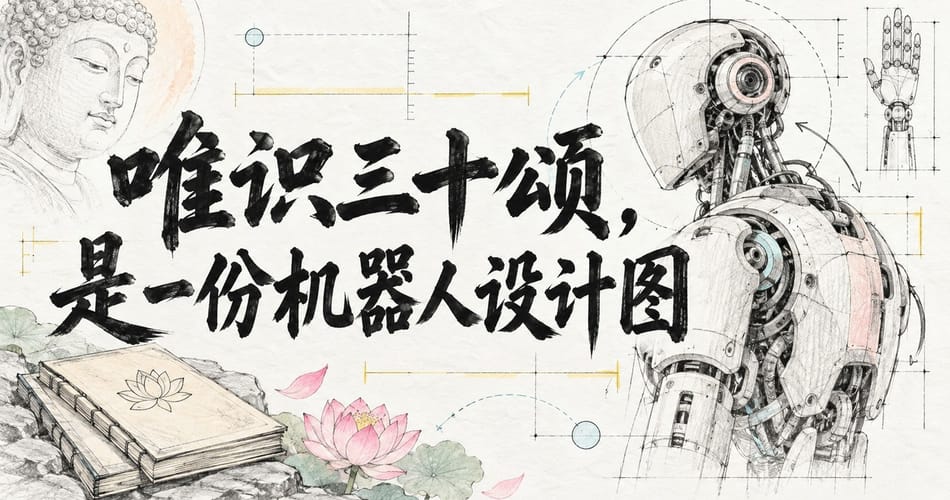 唯识三十颂，是一份机器人设计图？