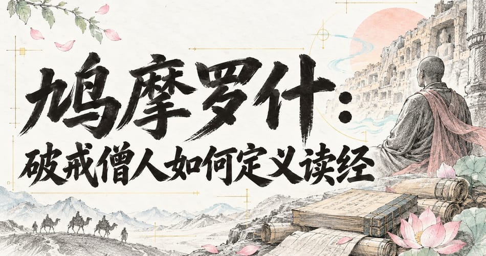 鸠摩罗什：破戒僧人如何定义读经？